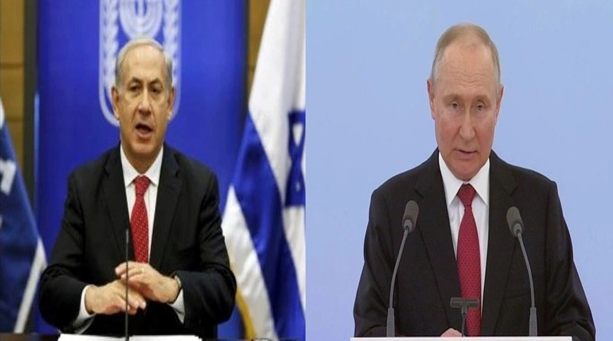 Benjamin Netanyahu e  Vladimir Putin
