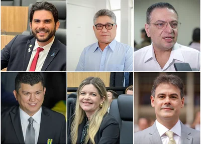 Candidatos mais citados para deputado estadual - foto destaque