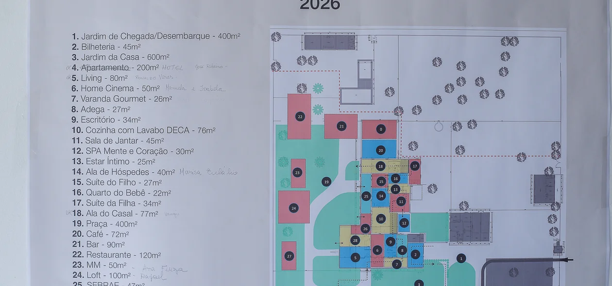Planta da CASACOR Piauí 2026