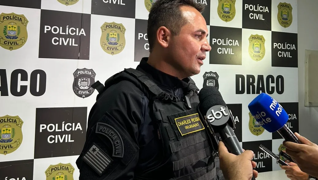 Charles Pessoa, delegado do DRACO