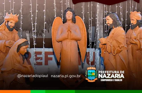 Com bênção do presépio, Nazária inicia o Natal Luz 2025 neste domingo