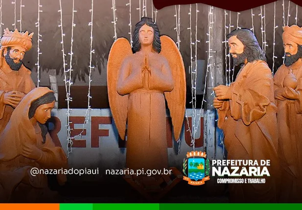 Com bênção do presépio, Nazária inicia o Natal Luz 2025 neste domingo