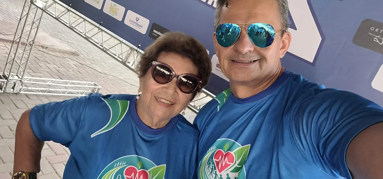 Com dona Maria Reis de 99 anos