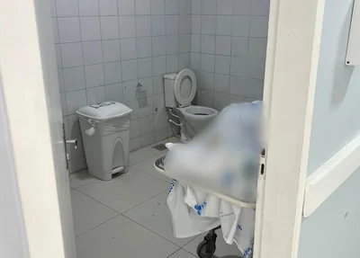 Corpo é colocado em banheiro na UPA de São Raimiundo Nonato
