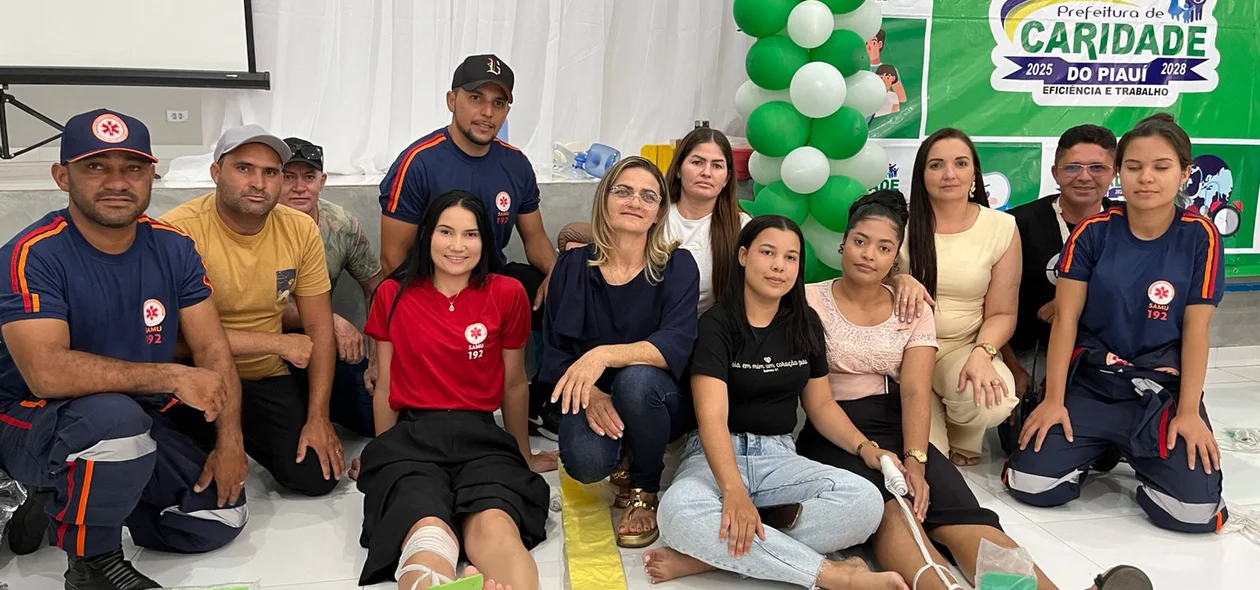 Curso de primeiros socorros realizado nessa sexta-feira (7)