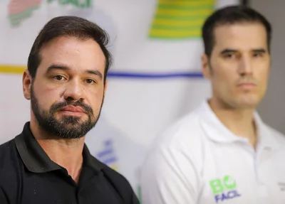 Delegados Felipe Bonavides e Matheus Zanatta
