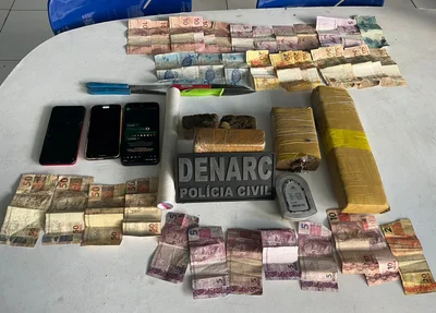 Denarc prende dois homens e apreende drogas durante operação na Avenida Maranhão