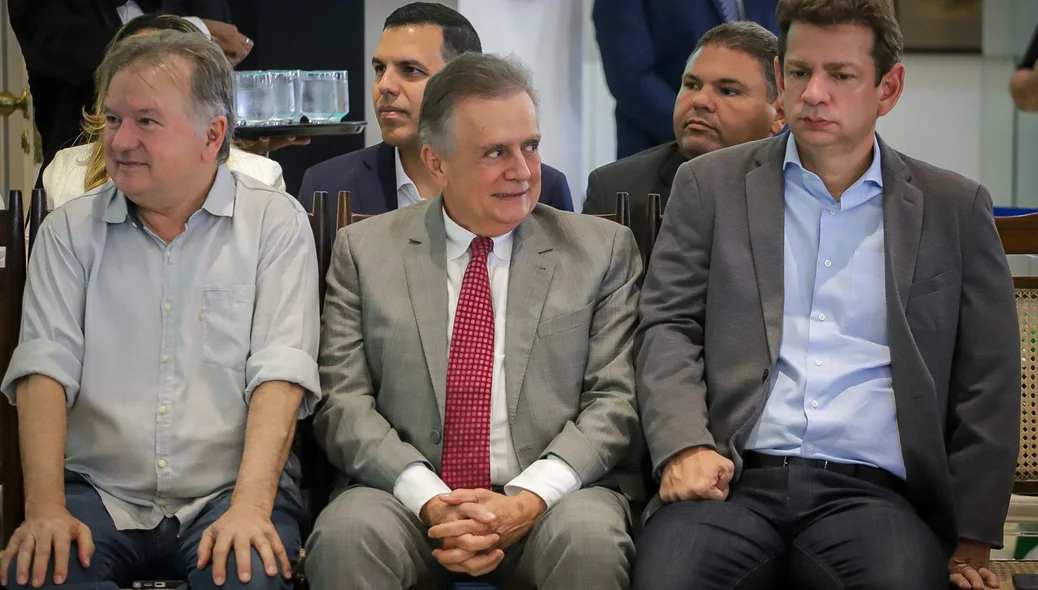 Deputado Merlong Solano, Flávio Nogueira e Castro Netro