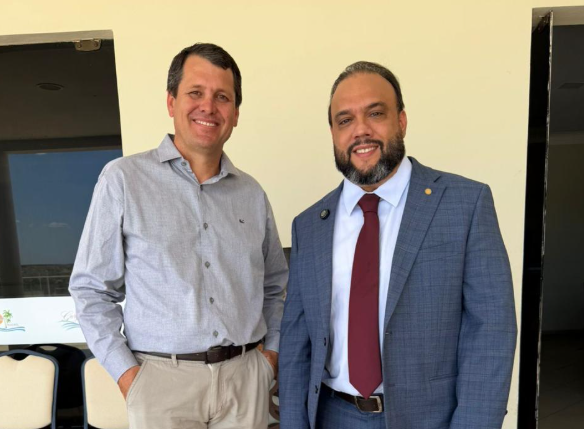 Deputado Ziza Carvalho visita Aprosoja-PI e dialoga sobre avanços do agronegócio no Cerrado piauiense