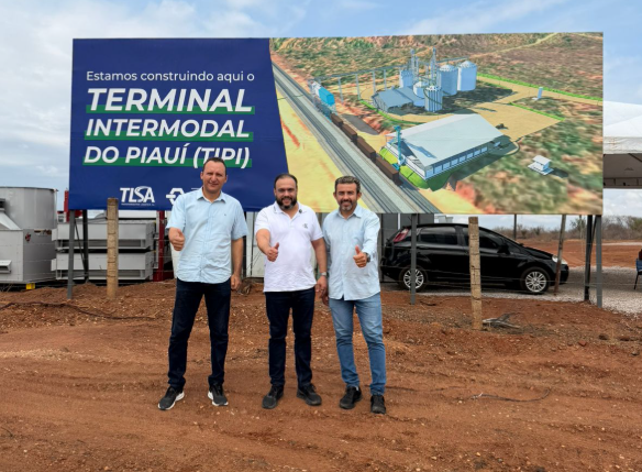 Deputado Ziza Carvalho visita terminal da Transnordestina em Bela Vista e destaca impacto estratégico para o Semiárido piauiense