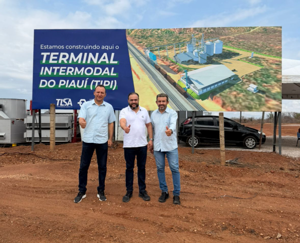 Deputado Ziza Carvalho visita terminal da Transnordestina em Bela Vista e destaca impacto estratégico para o Semiárido piauiense