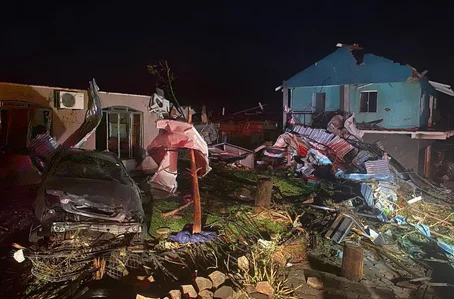 Destruição em Rio Bonito do Iguaçu