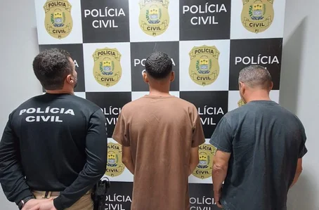 Dois presos durante a operação
