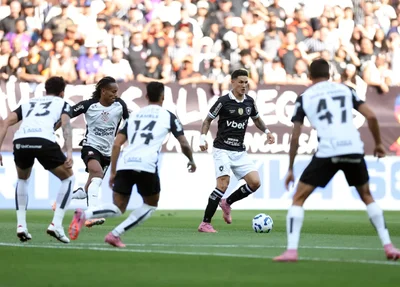 Em jogo movimentado, Corinthians e Botafogo ficam no empate pelo Brasileirão