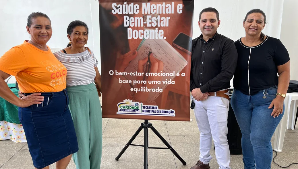 Encerramento do Projeto Saúde Mental e Bem-Estar Docente na cidade de Caridade do Piauí