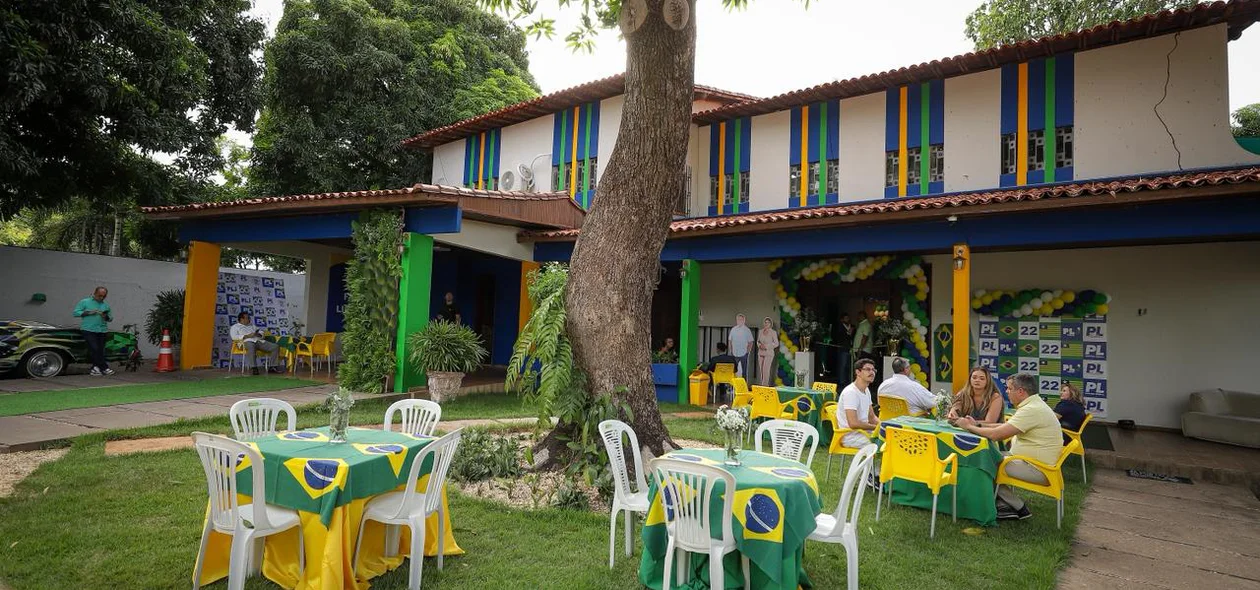 Espaço da sede do PL em Teresina