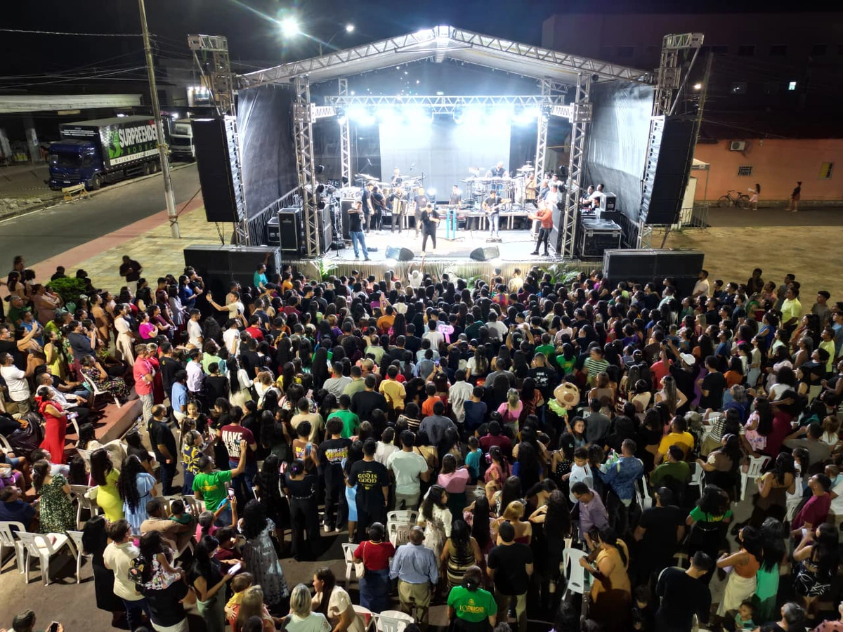 Esperantina celebra o Dia do Evangélico com grande show gospel na Avenida Petrônio Portela