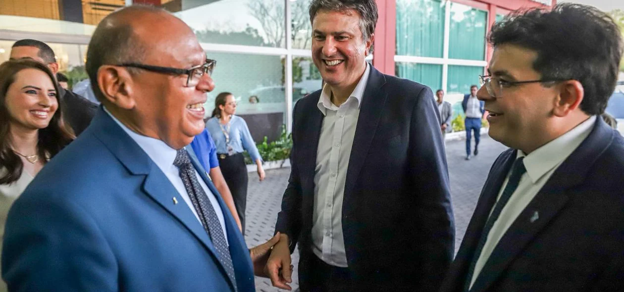 Evento de posse do reitor do IFPI Paulo Borges foi prestigiado pelo governador Rafael Fonteles e pelo ministro Camilo Santana