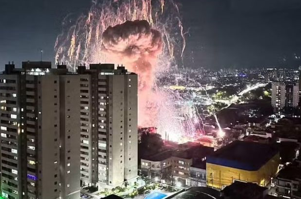 Explosão em São Paulo
