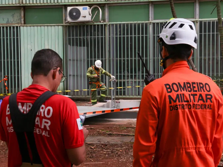 Explosão na subestação do Ministério de Igualdade Racial