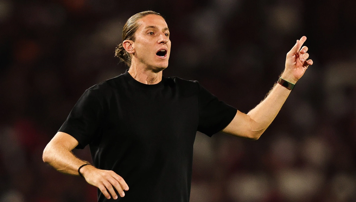 Filipe Luís, técnico do Flamengo