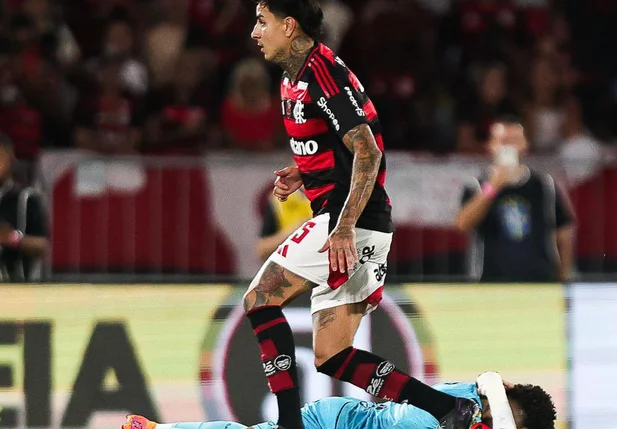Flamengo vence Santos no Brasileirão