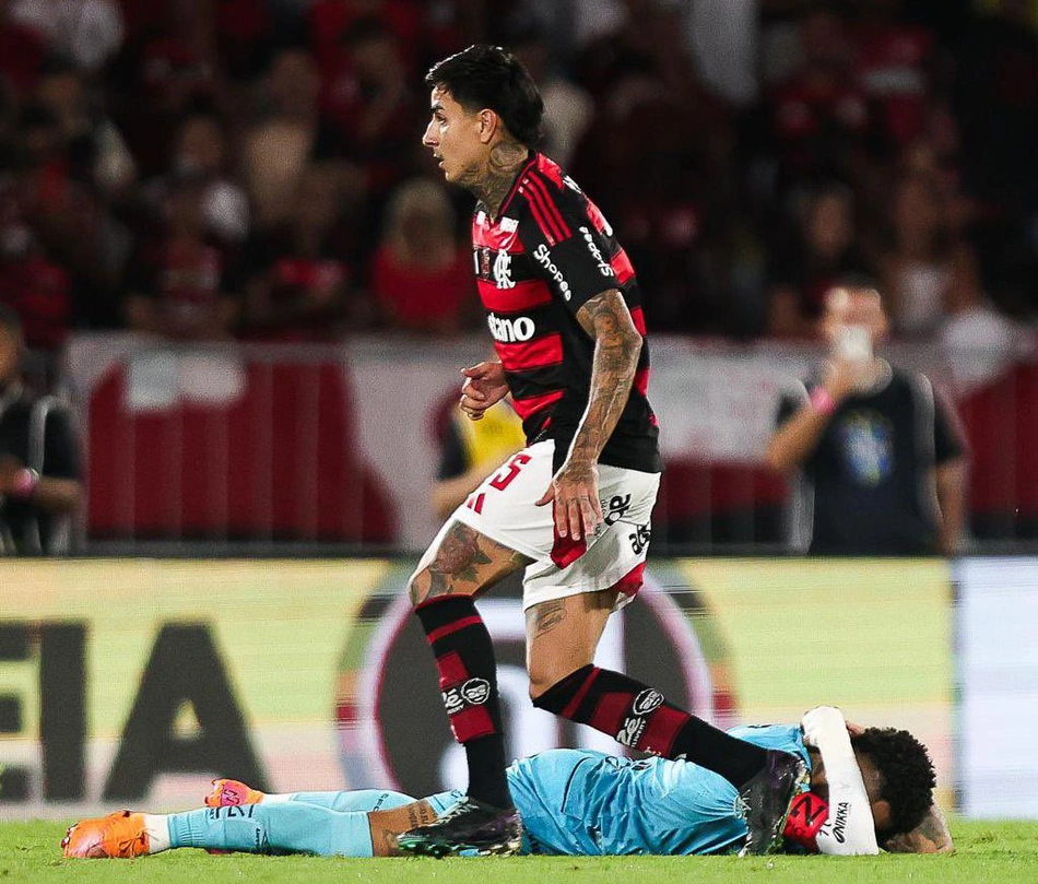 Flamengo vence Santos no Brasileirão