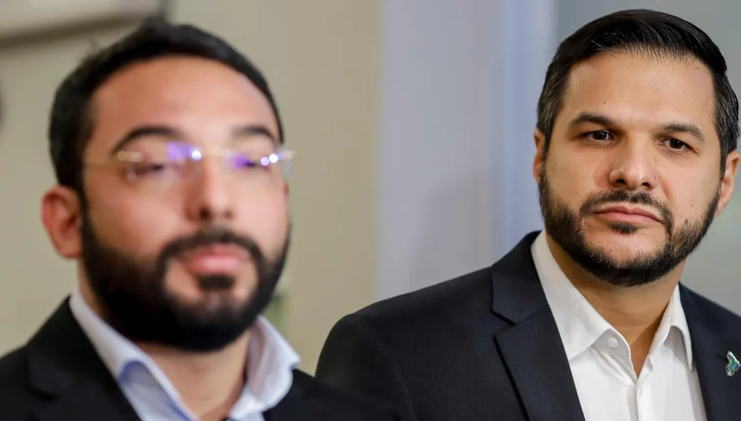 Francisco Emanuel  e Washington Bandeira
