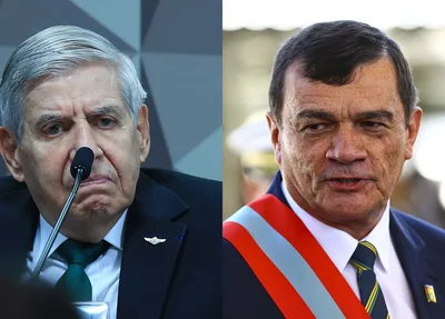 Generais Augusto Heleno e Paulo Sérgio