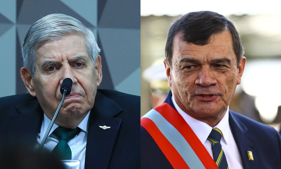 Generais Augusto Heleno e Paulo Sérgio