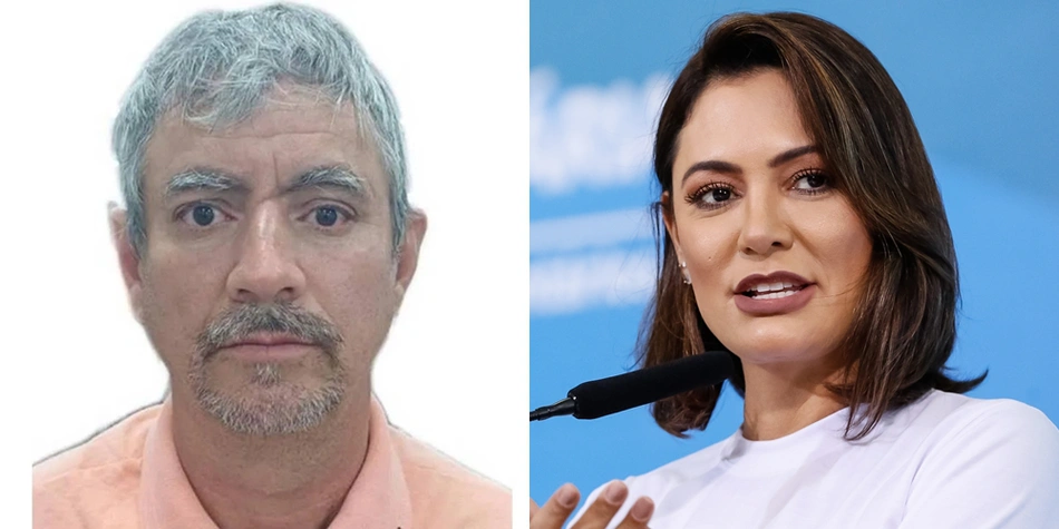 Gilberto Firmo é tio de Michelle Bolsonaro