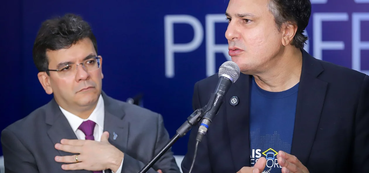 Governador Rafael Fonteles e ministro Camilo Santana