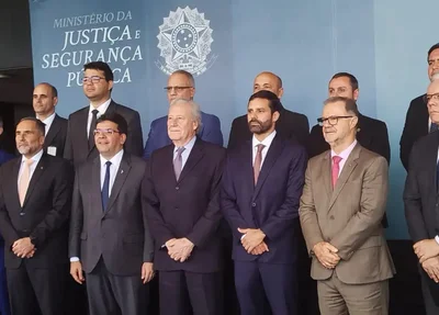 Governadores do Nordeste em reunião com o ministro da Justiça