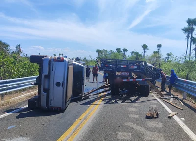 Grave acidente na Curva dos Canudos na PI 114
