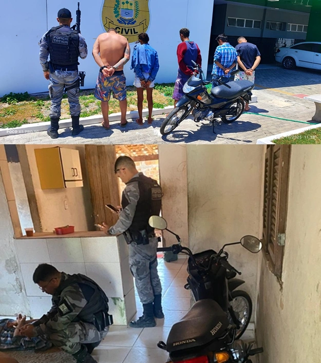 Grupo preso em Parnaíba