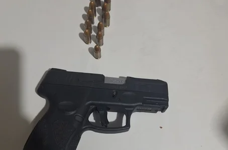 Homem portava uma pistola no momento do ocorrido