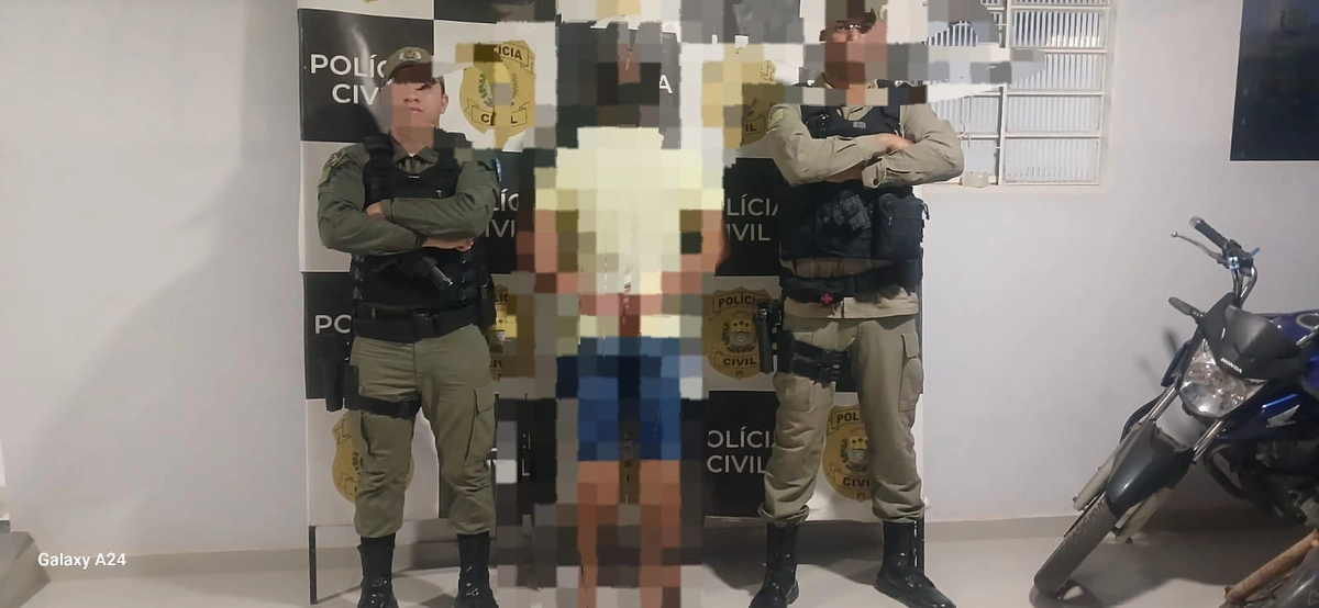 Homem preso por golpe a idoso em Riberio Gonçalves