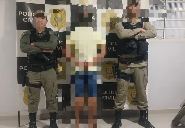 Homem preso por golpe a idoso em Riberio Gonçalves