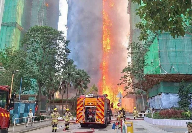 Incêndio em Hong Kong