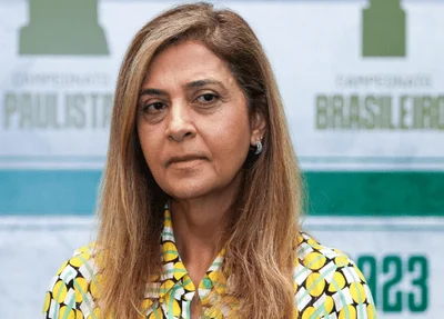 Leila Pereira, presidente do Palmeiras
