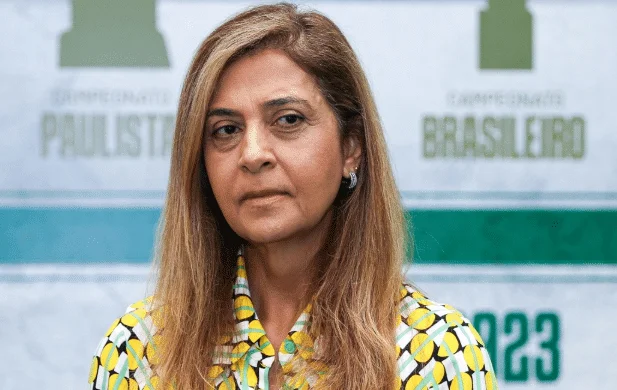 Leila Pereira, presidente do Palmeiras