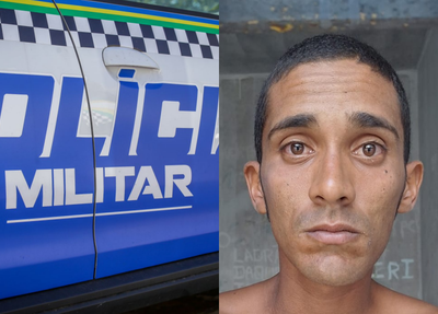 Lucas foi preso após esfaquear dois PMs