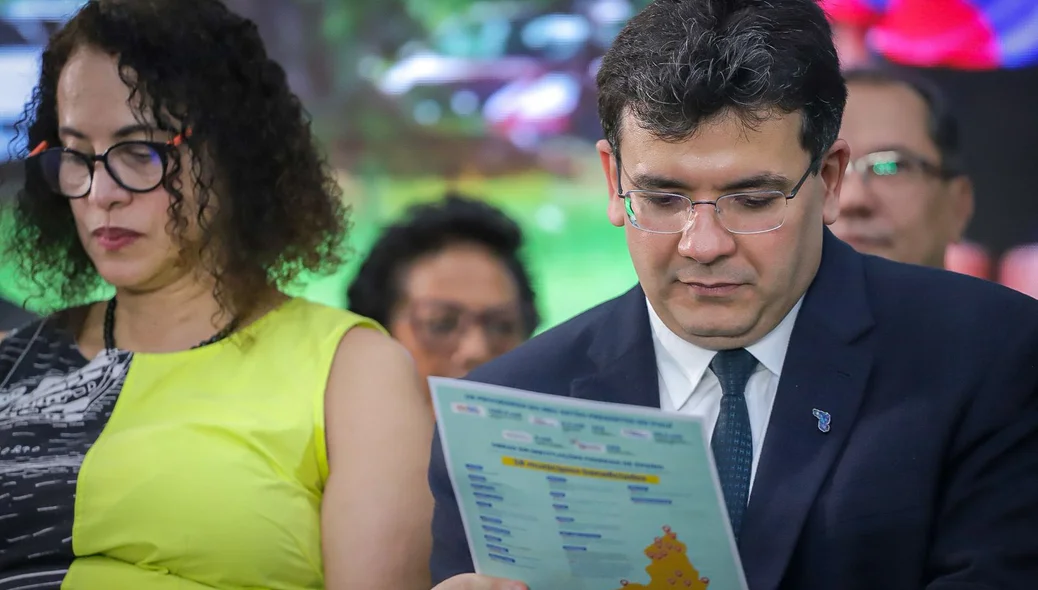 Luciana Santos e Rafael Fonteles