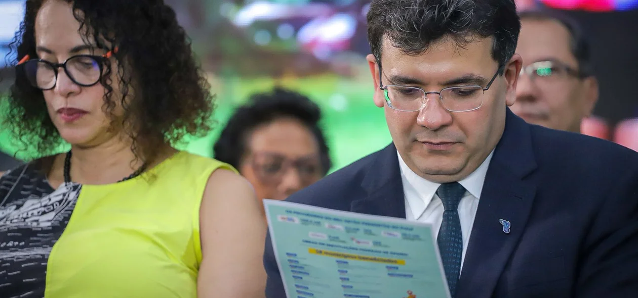 Luciana Santos e Rafael Fonteles