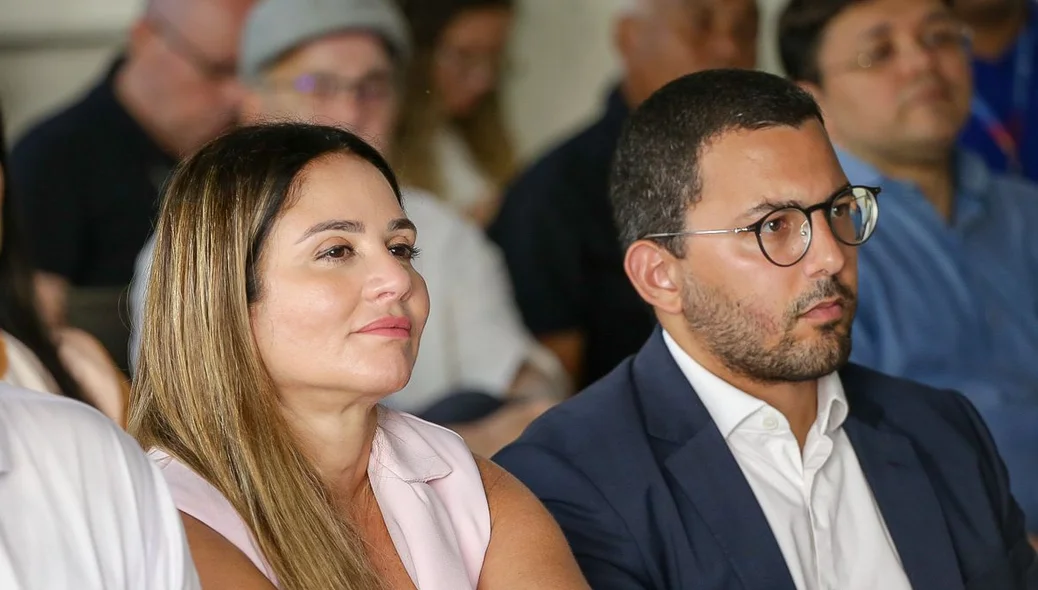 Lucy Soares e Breno Macedo