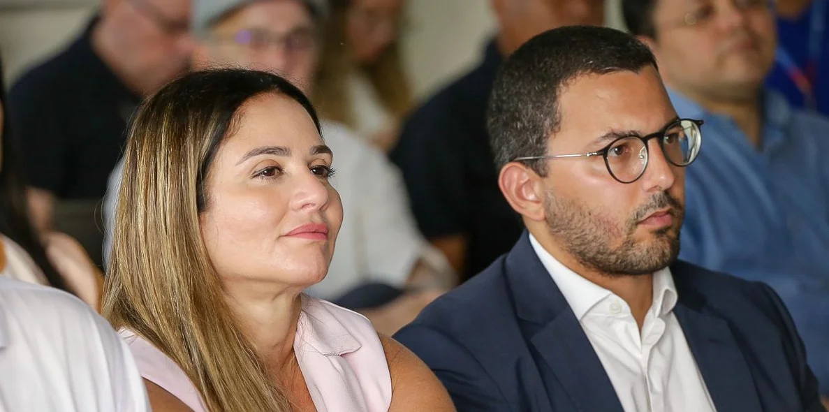 Lucy Soares e Breno Macedo
