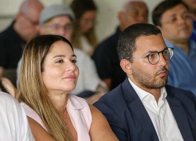 Lucy Soares e Breno Macedo