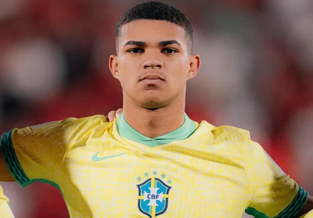 Luís Eduardo, zagueiro piauiense da Seleção Brasileira