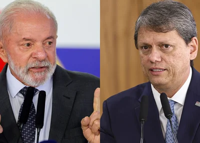 Lula e Tarcísio de Freitas