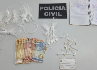 Material apreendido pela Polícia Civil no mesmo local alvo de operação há uma semana